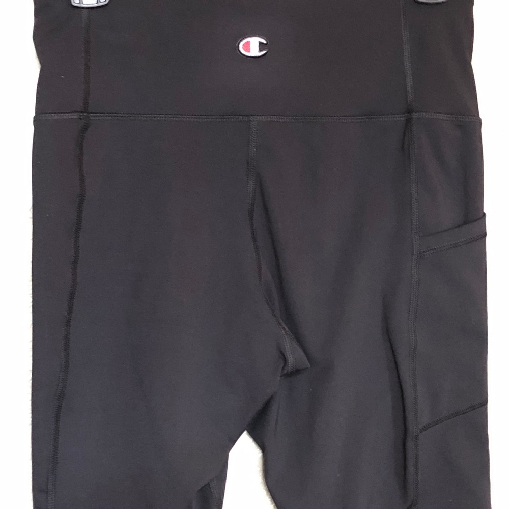 Champion Bike Shorts Black with Pocket Size M